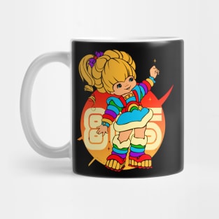 80s girl retro Mug